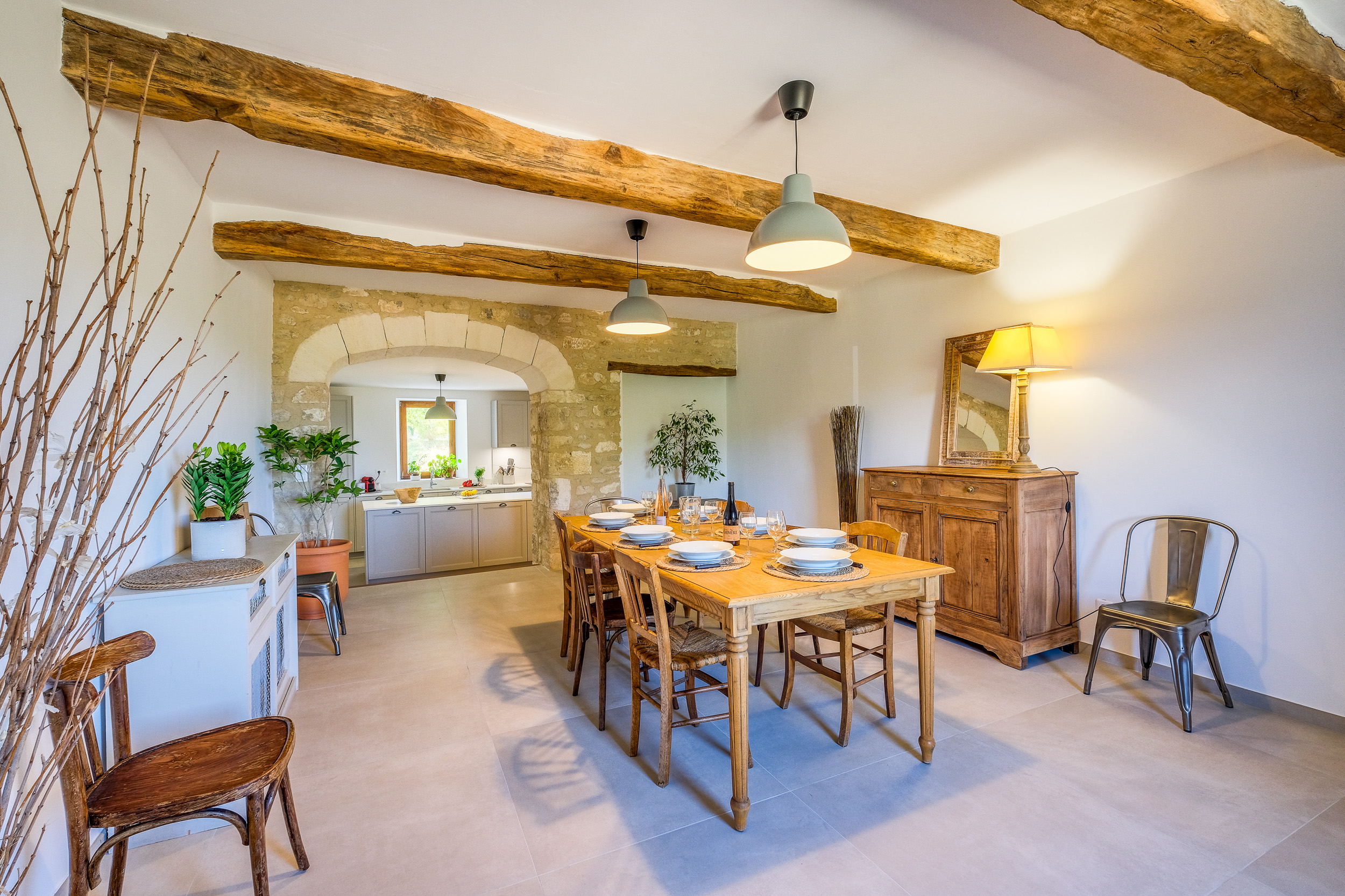 Salle à manger aux accents de Provençe